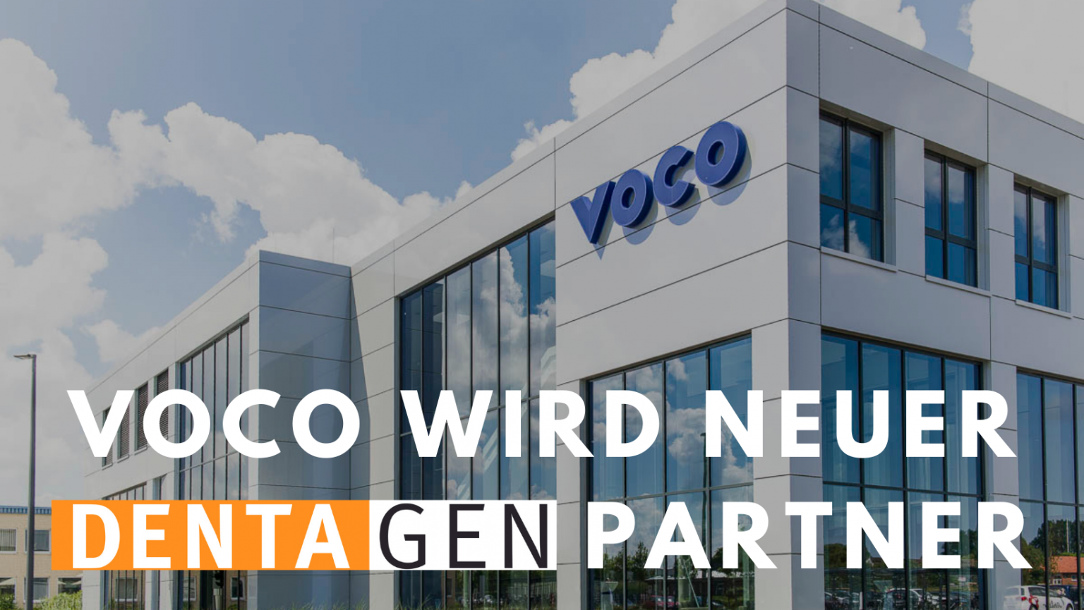 VOCO wird neuer DENTAGENPartner DENTAGEN